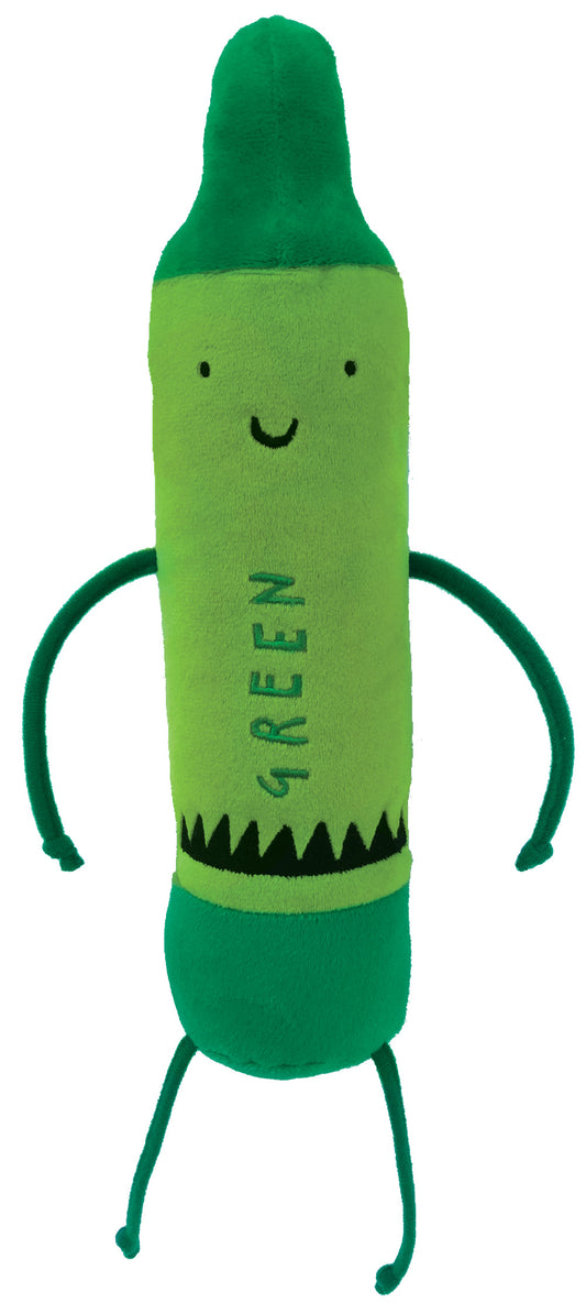 The Day the Crayons Quit - Green Plush