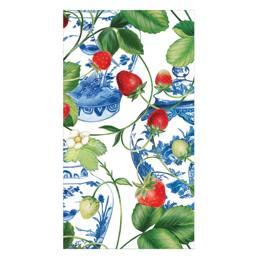 Guest Towel - Strawberries and Cream