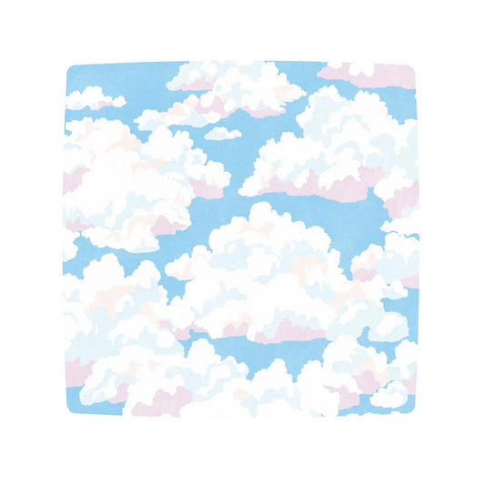 Salad/Dessert Plate Sq - Blue Skies