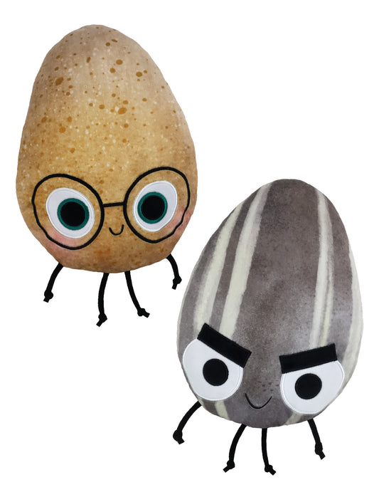 The Good Egg / The Bad Seed Flip Plush