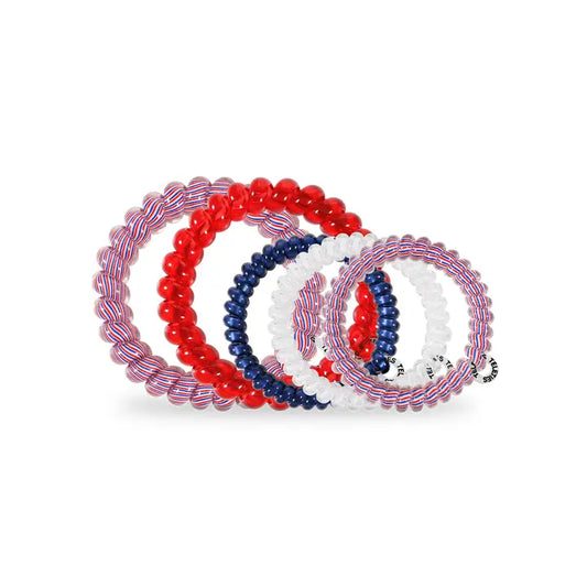 Mixed Spiral Hair Coils - Star Spangled