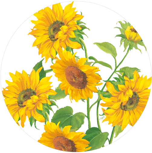 Dinner Plates - Sunflower Field