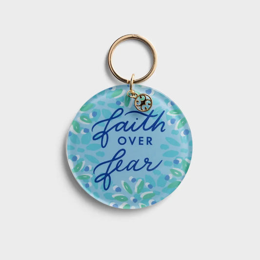Acrylic Keychain - Faith Over Fear