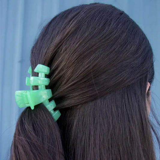 Small Classic Hair Clip - Spring Splash