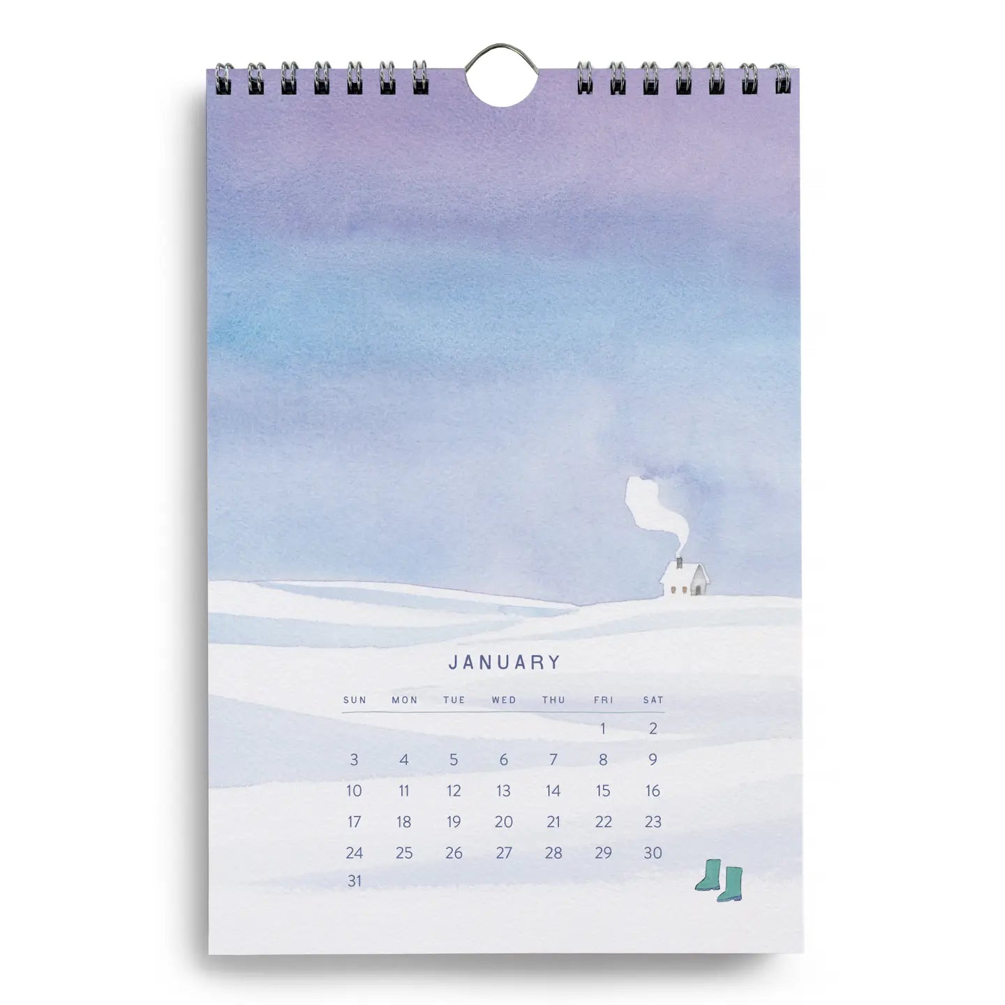 A Year in the Garden 2027 Wall Calendar, 6" X 9"