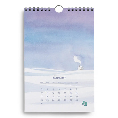 A Year in the Garden 2027 Wall Calendar, 6" X 9"