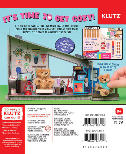 DIY Mini Cozy Bear Cabin