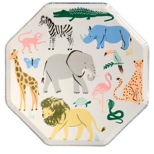Dinner Plates - Safari Animals
