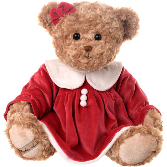 The Great Celine Bear in Red Dress