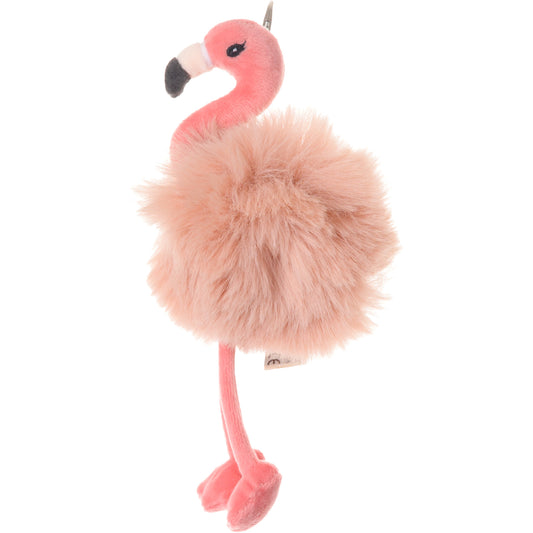 XL Bag Charm - Phoebe Flamingo
