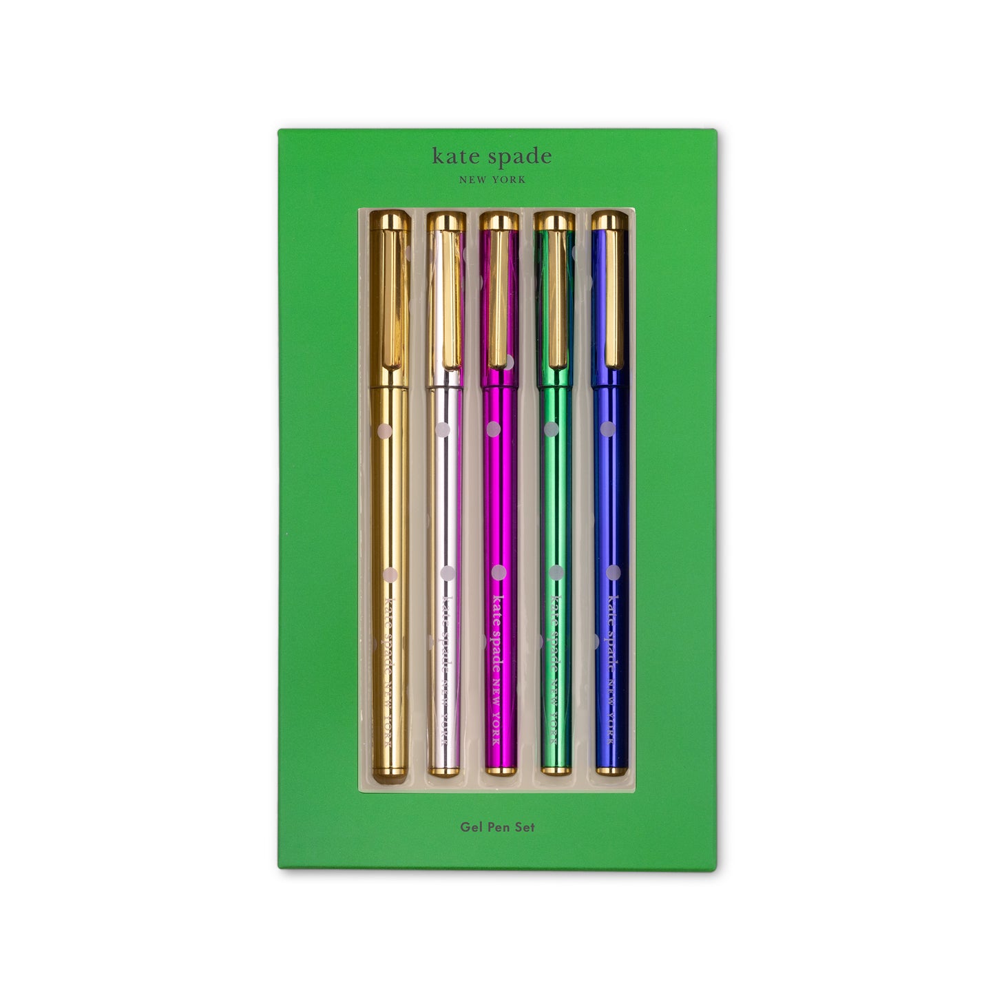 Pen Set - Metallic Dots