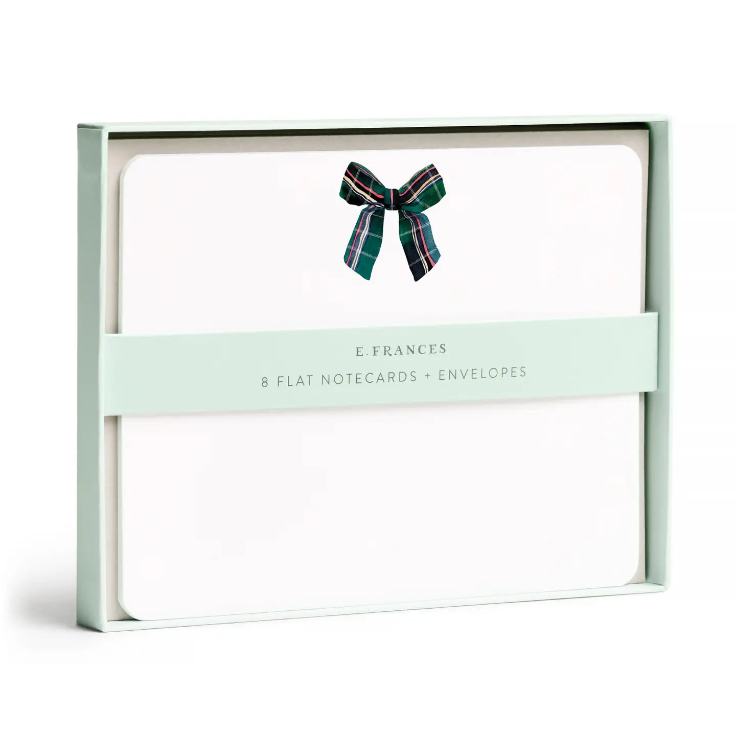 Flat Notes -  Plaid Bow