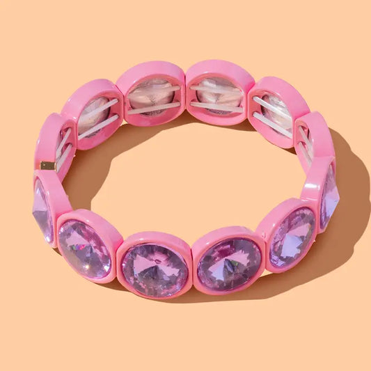 Bracelet - Elise Light Pink