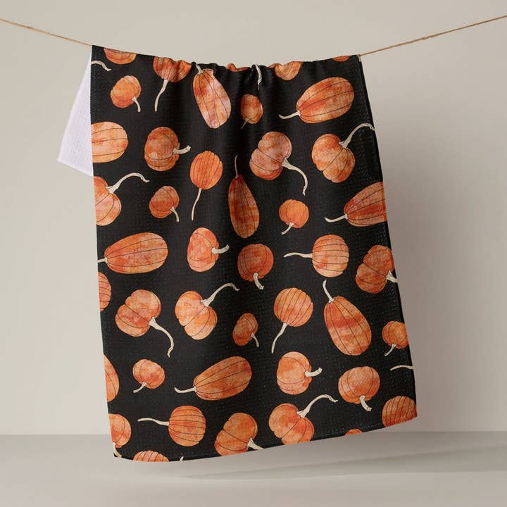 Pumpkin Hollow Tea Towel