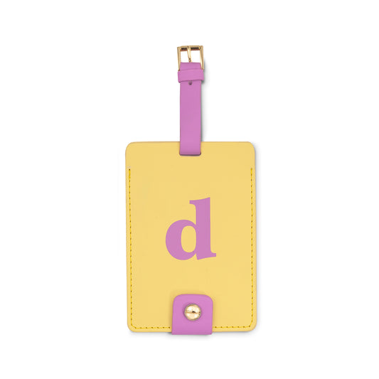 Just Mine Luggage Tag - D