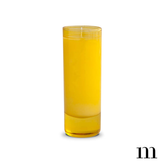 No. 08 Lavender Lemongrass 2oz Votive Yellow