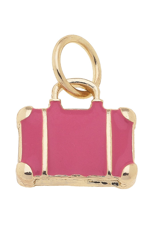Charm - Suitcase - Fuschia