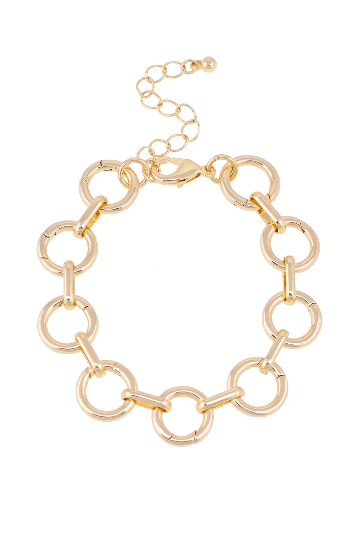 Bracelet Base - Juliette Charm Collector - Shiny Gold
