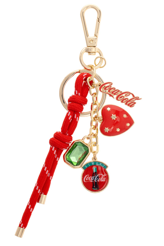 Cluster Bag Charm - Coca Cola