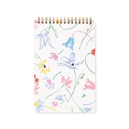 Small Top Spiral Notebook - Joyful  Garden