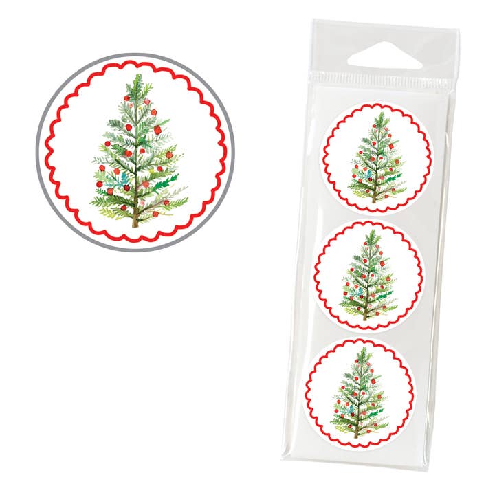 Holiday Envelope Seals - Simple Little Tree