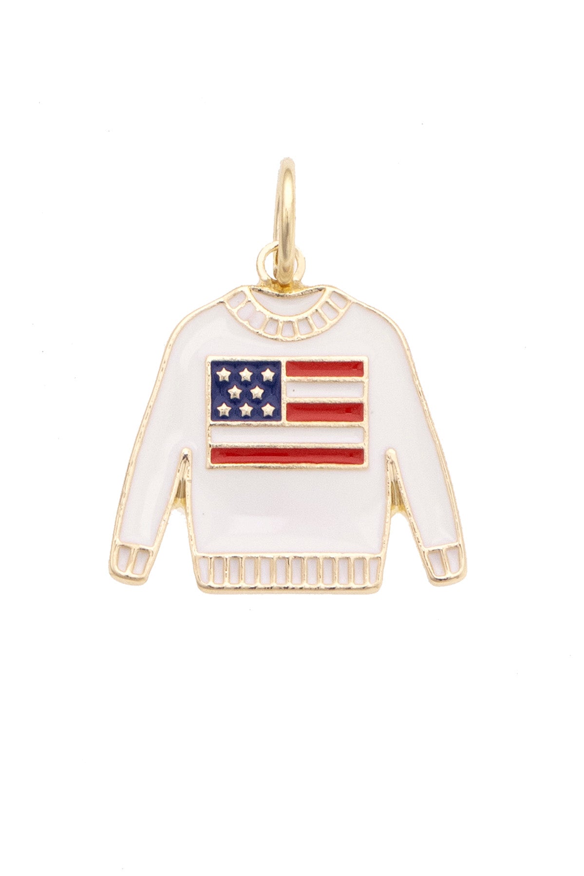 Charm - American Flag Sweater