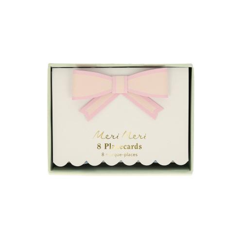 Place Cards - Pastel Bow