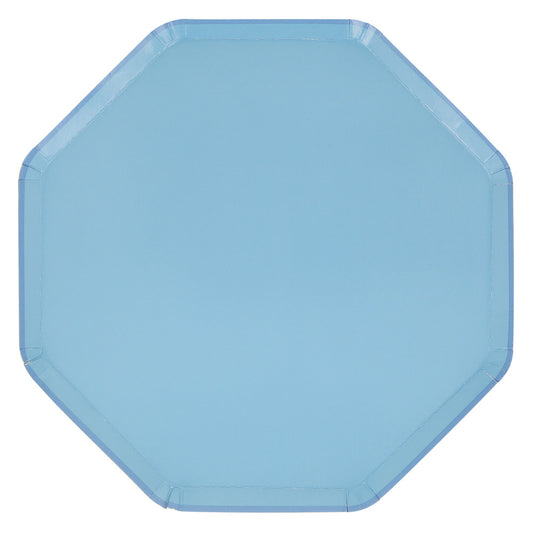 Dinner Plates - Cornflower Blue