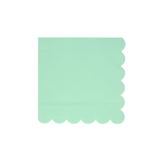 Small Napkins - Sea Foam Green