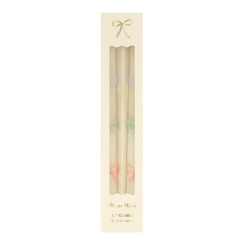 Taper Candles - Multi Bow