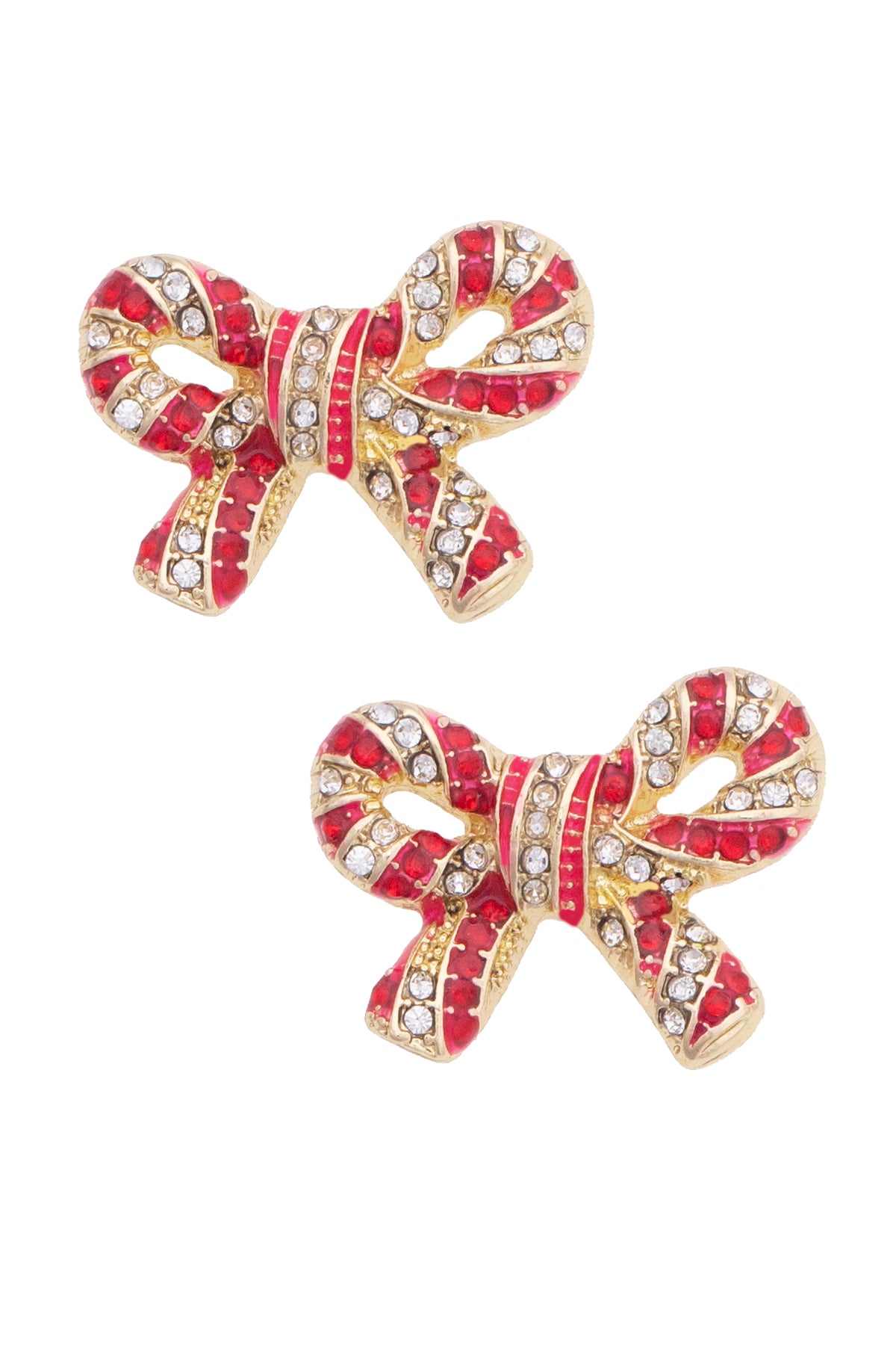 All Twisted Up Pave Earrings