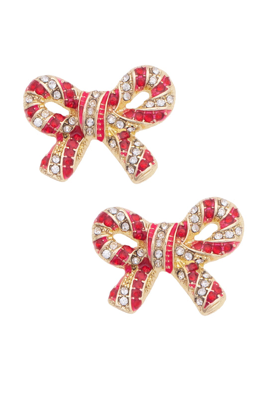 All Twisted Up Pave Earrings
