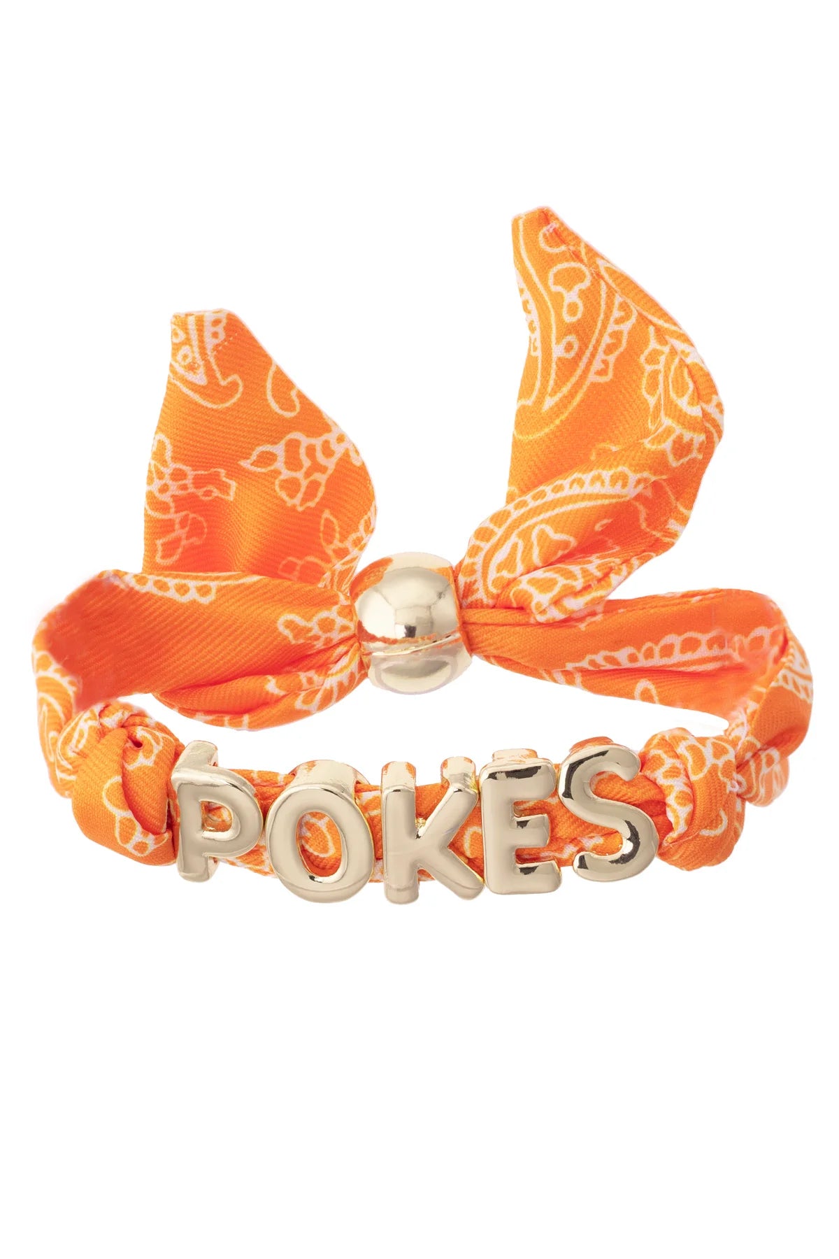 Bandana Slider Bracelet - OSU Cowboys