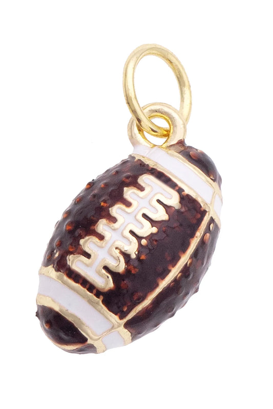 Charm - Pave 3-D Football