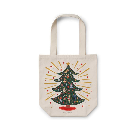 Canvas Tote Bag - Holiday Tree