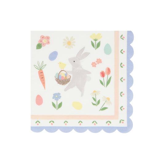 Large Napkins - Easter Bunny