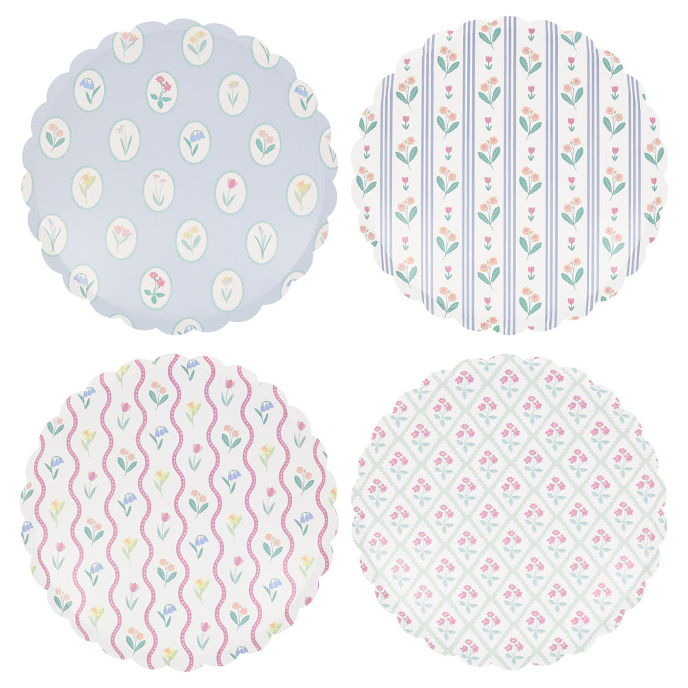 Dinner Plates - Bloomsbury Floral Pattern