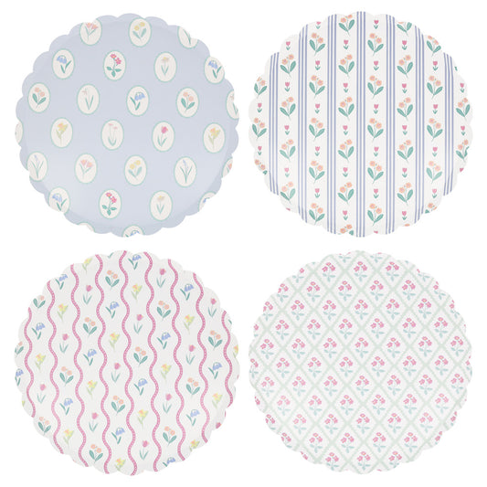 Dinner Plates - Bloomsbury Floral Pattern