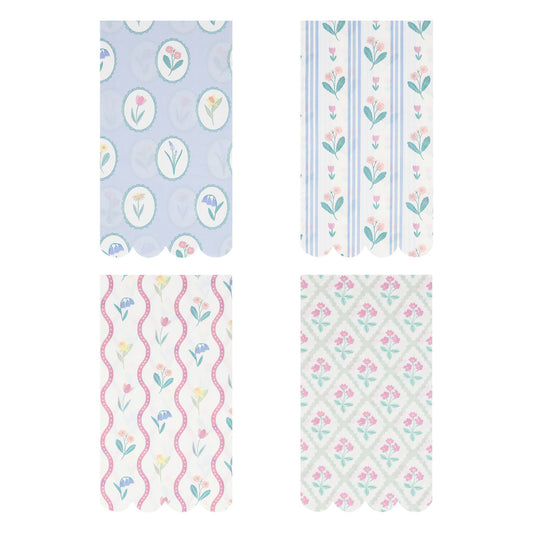 Guest Towels - Bloomsbury Floral Pattern