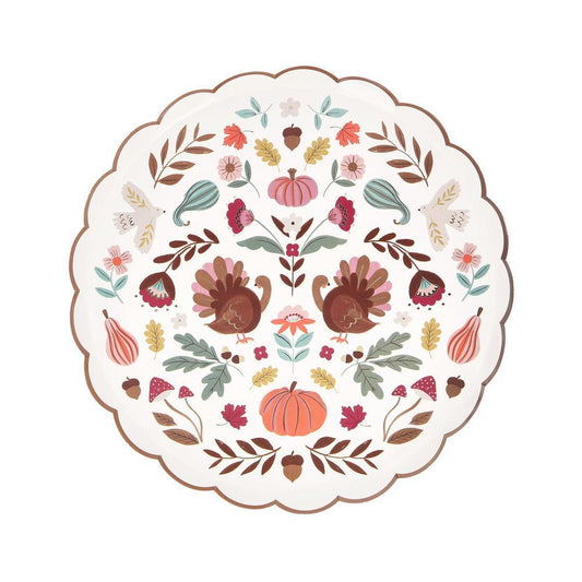 Folk Fall Side Plates