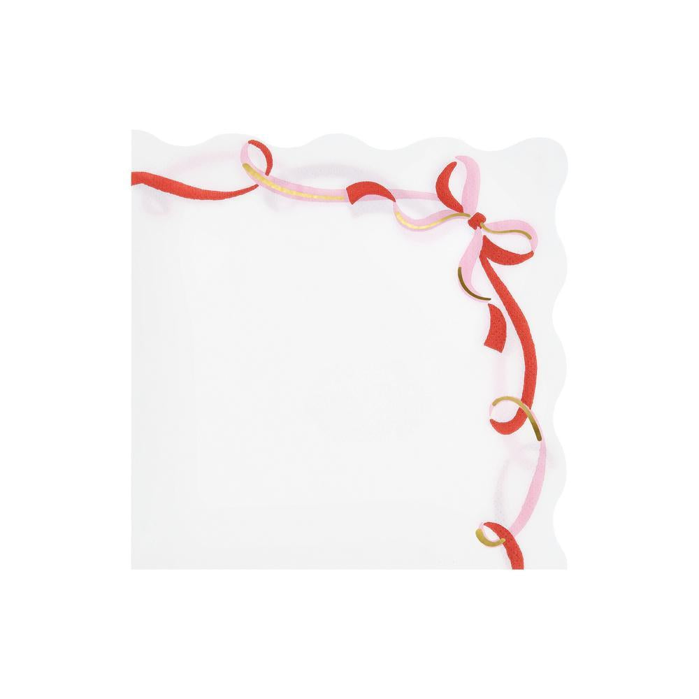 Ribbon Bow Large Napkins
