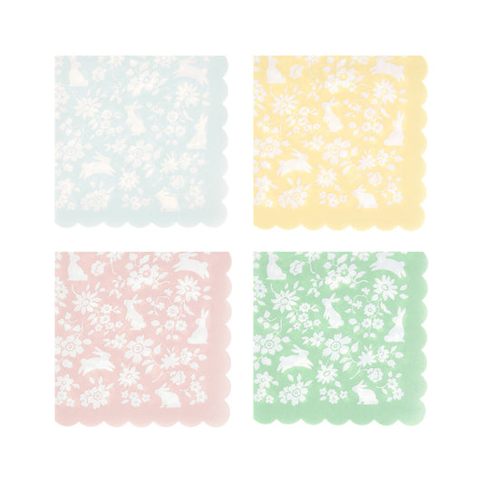 Small Napkins - Ditsy Bunny