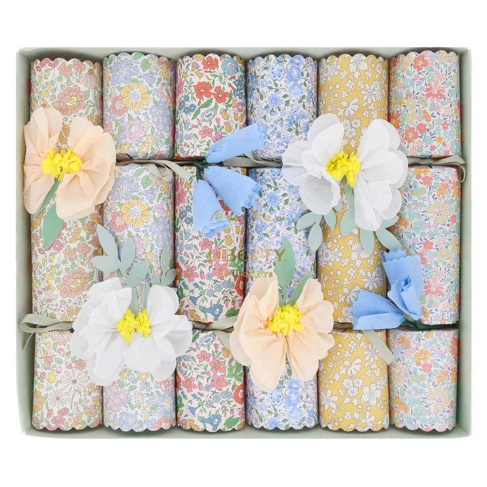 Meri Meri x Liberty Paper Flower Crackers
