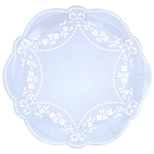 Dinner Plates - Rococo Blue