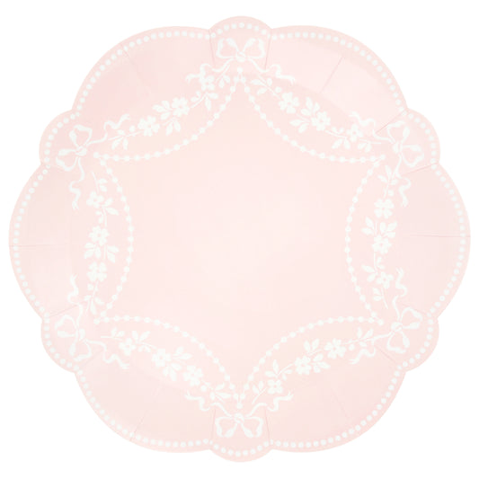 Dinner Plates - Rococo Pink