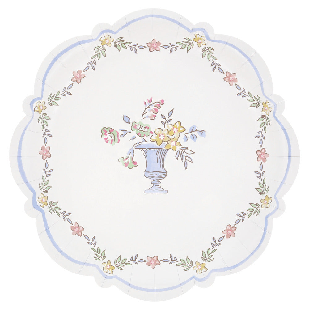 Dinner Plates - Chintz Border