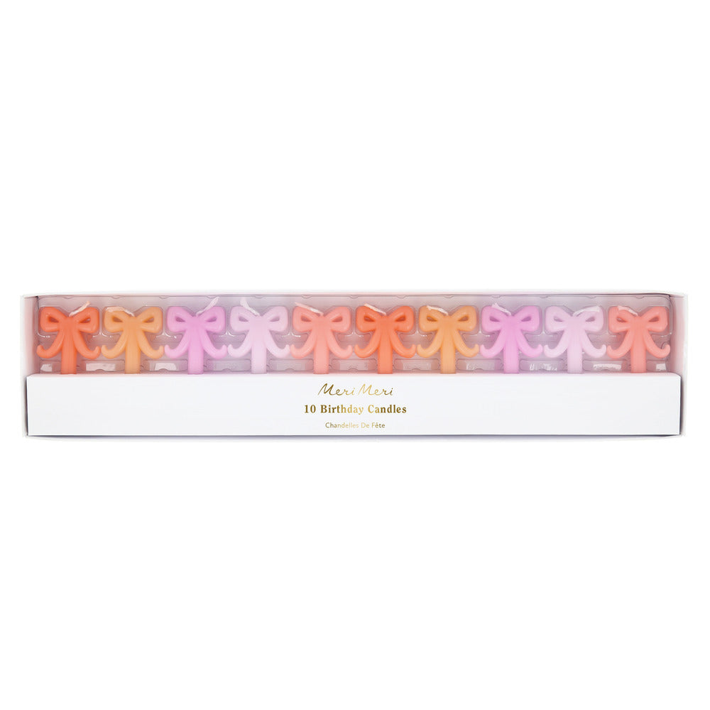 Mini Bow Candles