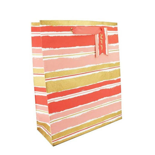 Medium Gift Bag - Painterly Pink