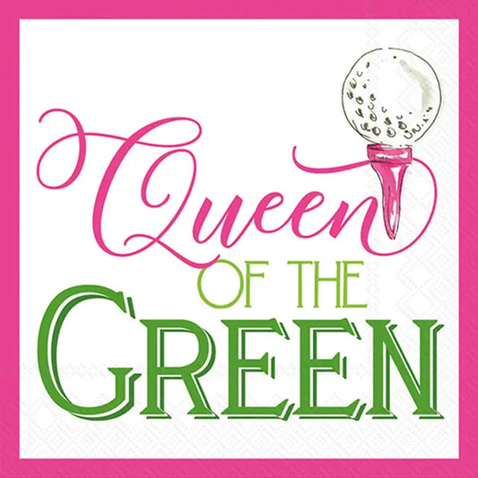 Beverage Napkin - Queen Of The Green
