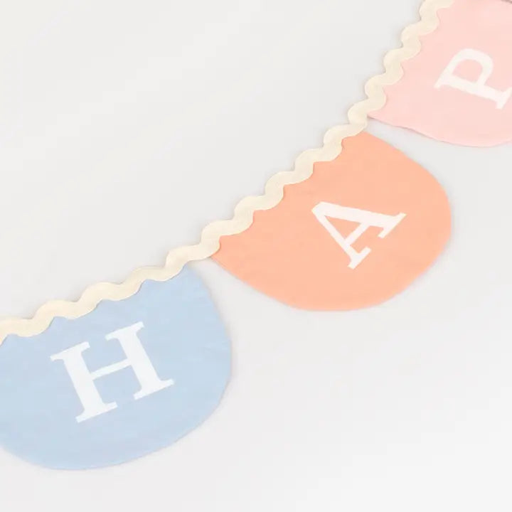 Happy Birthday Fabric Garland